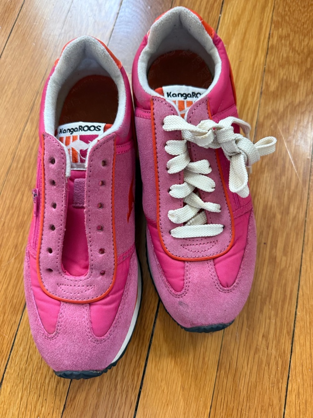 kangaROOS Women’s Hot Pink and Coral Sneakers